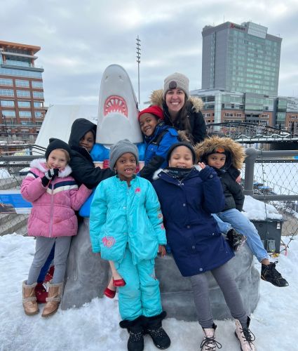 Shark Girl School Group