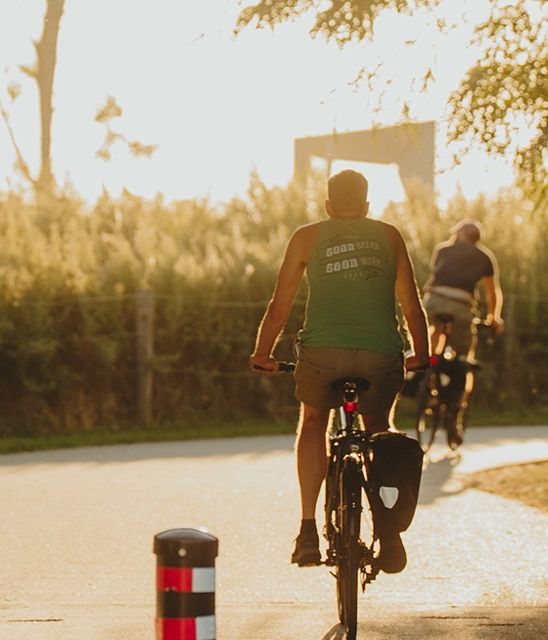Biking tunnel