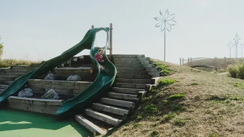 Family fun slide wilkeson pointe