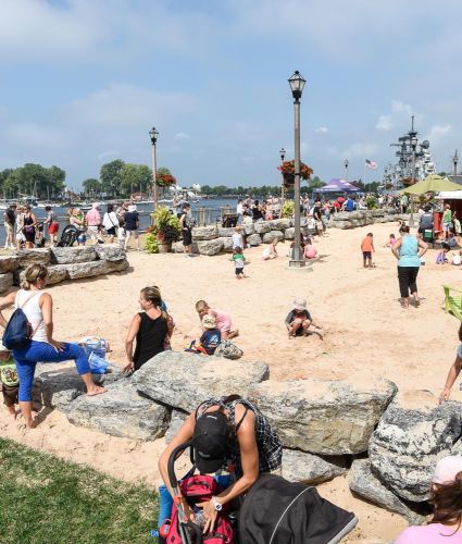 Beach at Canalside