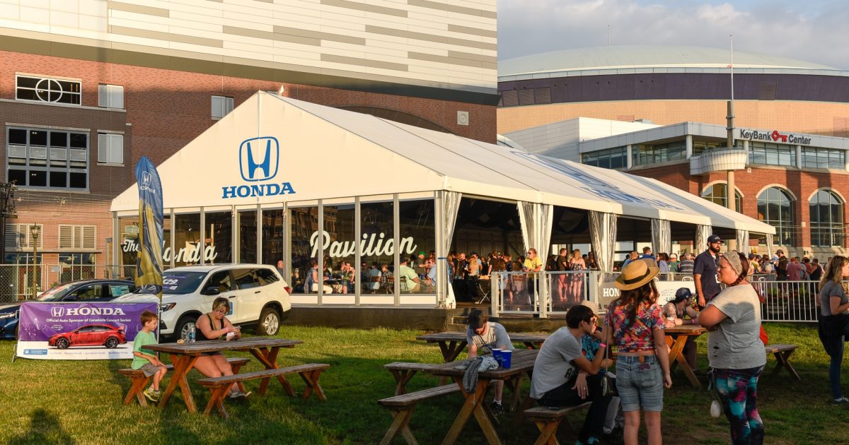 VIP Tent presented by the Upstate Honda Dealers Buffalo Waterfront