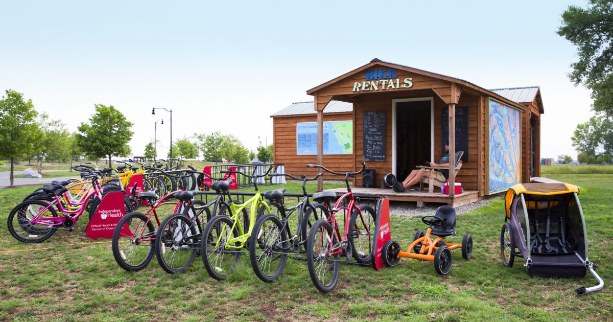 Bike at Wilkeson Pointe | Buffalo Waterfront